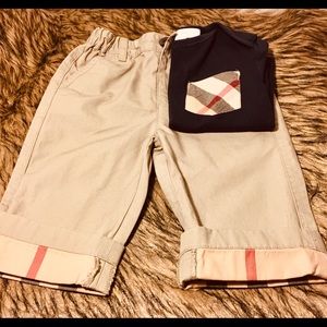 Infant Burberry 2 Piece